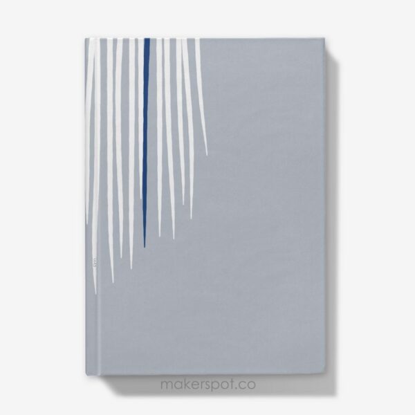 Makerspot Hardcover Journal The Fringe Personalized Blue Notebook