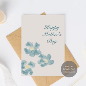 Makerspot Mother's Day Card Digital Download Printable Card